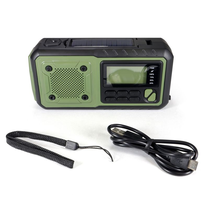 Radio dinamo Origin Outdoors / solar / linterna y Banco de energia
