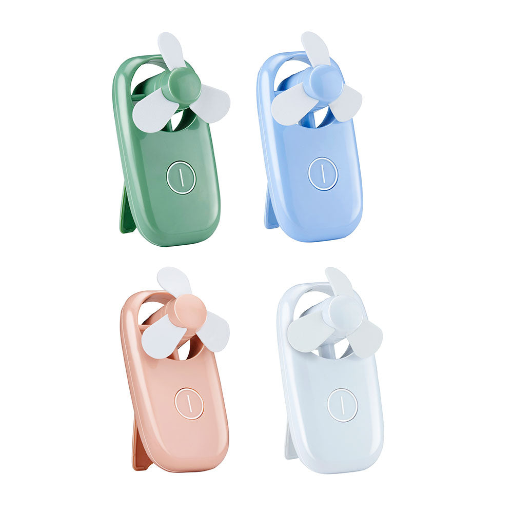 Mini ventilador de mano.