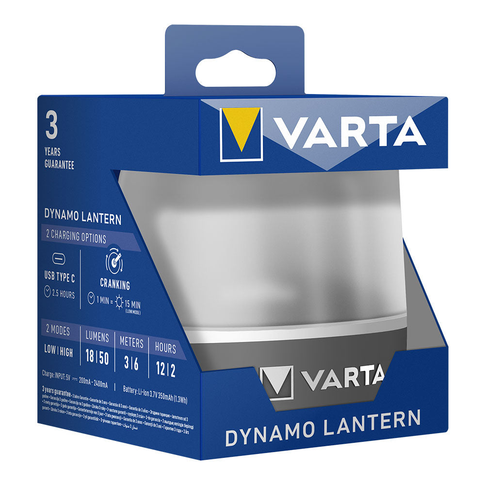 Linterna con Dinamo y cargador USB-c