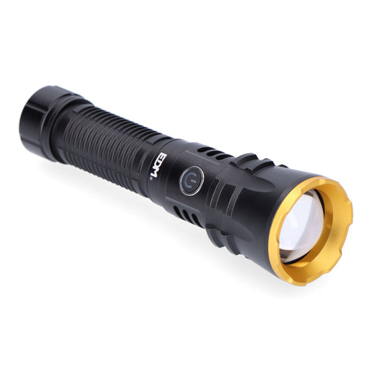 Linterna de mano EDM de largo alcance 1.800 Lumens