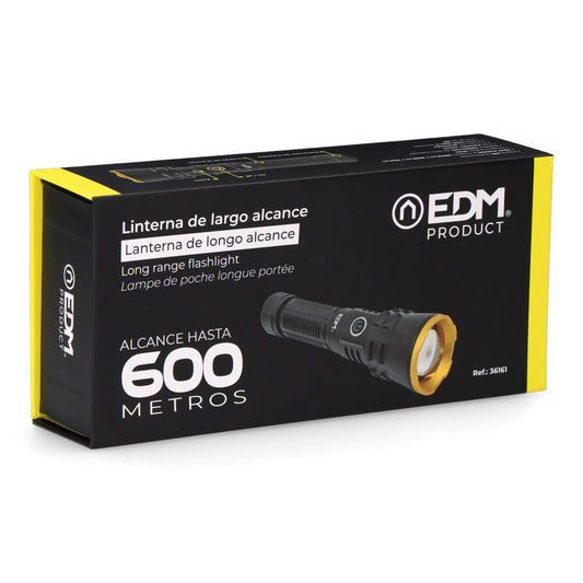 Linterna de mano EDM de largo alcance 1.800 Lumens