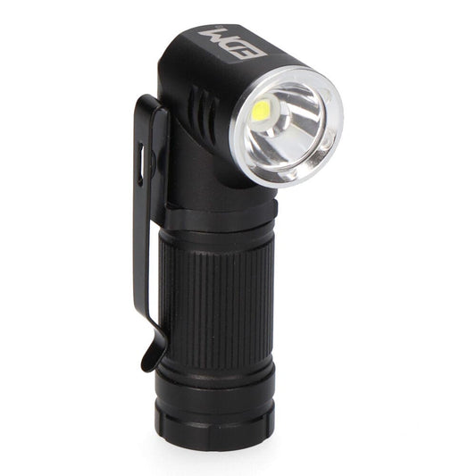 Linterna mini led 8W 450 Lúmenes cabezal direccionable.