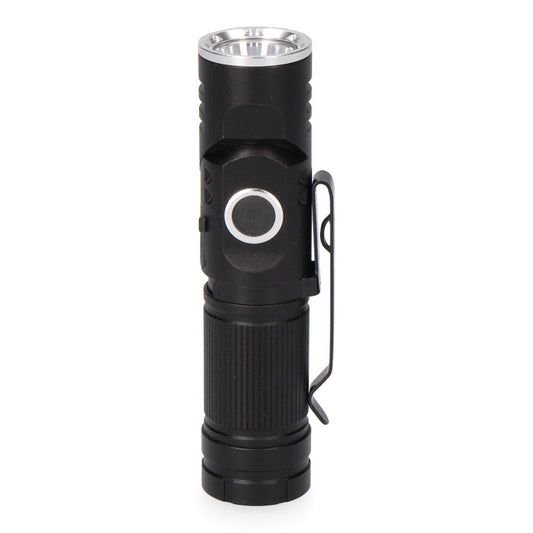 Linterna mini led 8W 450 Lúmenes cabezal direccionable.