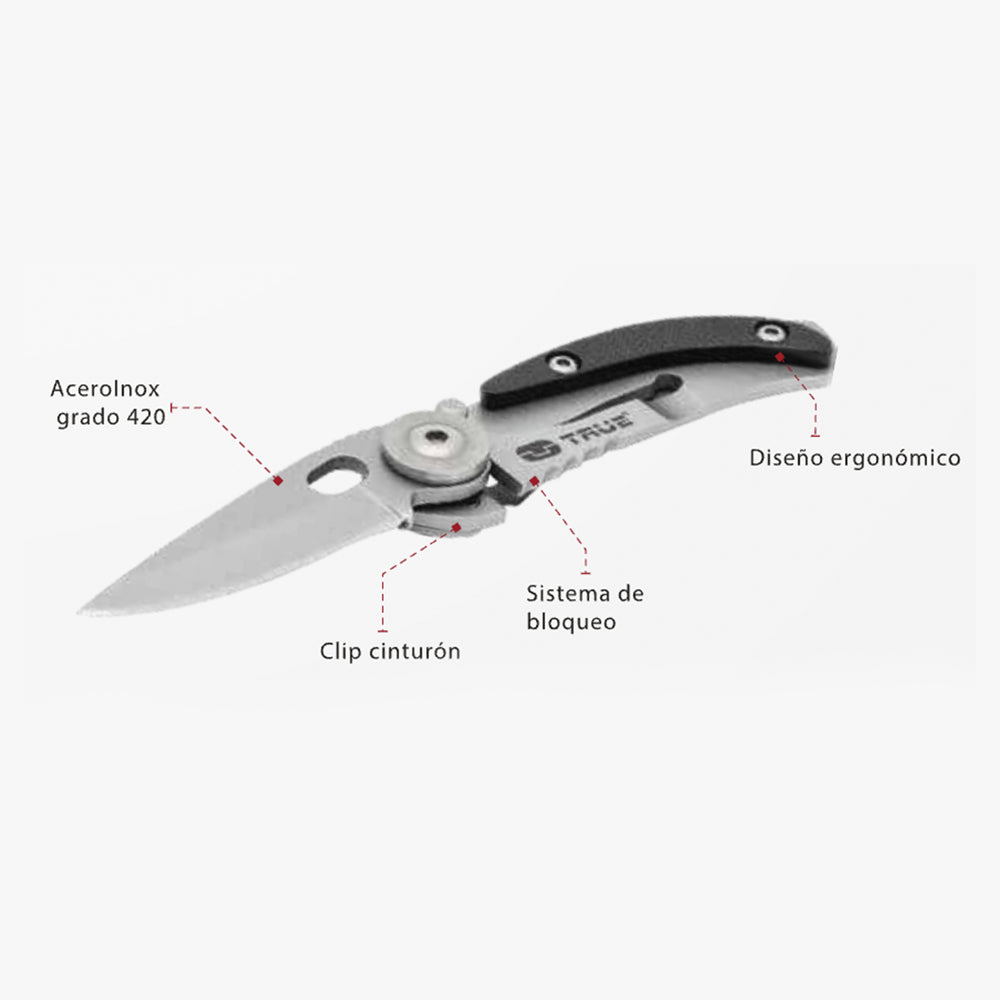 Navaja SkeletonKnife TU571K EDC Diseño Minimalista, Potencia Compacta