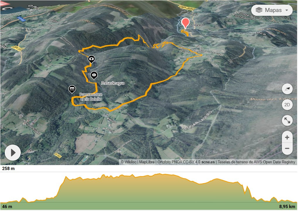 Ruta de senderismo "Fervenza rio Belelle" (18 de octubre)