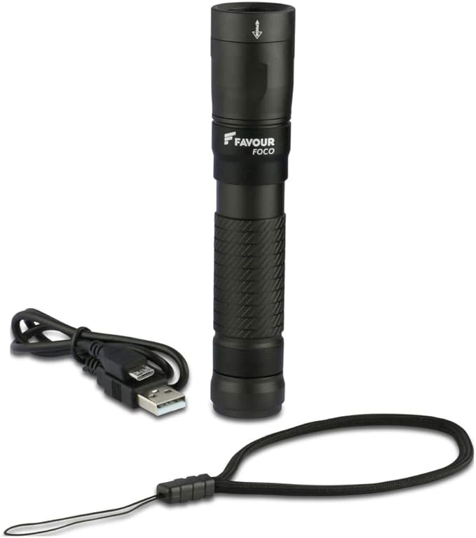 Linterna de mano de alta potencia Favour 1000 Lumens