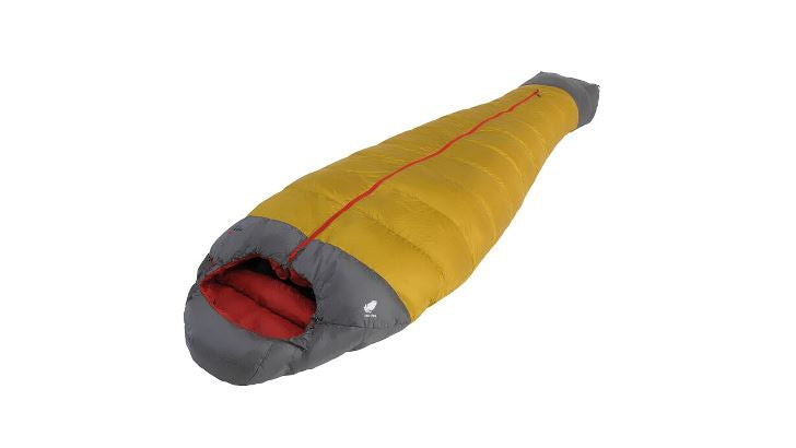 Saco de dormir plumón de pato hidrófugo Robens Couloir 350 -4°C, 795g de peso