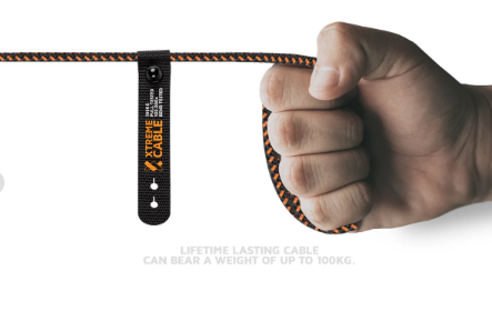 Cable de carga USB a USB-C /USB-C PD Xtreme de 1,5 metros