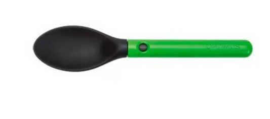 Cuchara extensible de camping o senderismo.