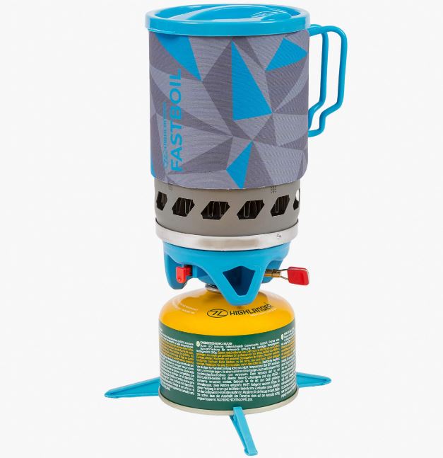 Cocina rápida de gas para camping FastBoil MK 3 1,1 Litros Highlander