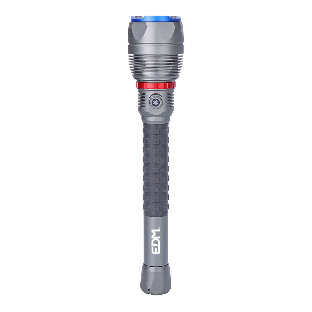 Linterna Led alta potencia de 18.000 Lúmenes.