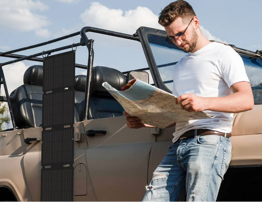 Panel Solar Portátil EcoFlow 45W Tipo-C, Compacto, IP68 Alta Eficiencia con Tecnología TOPCon