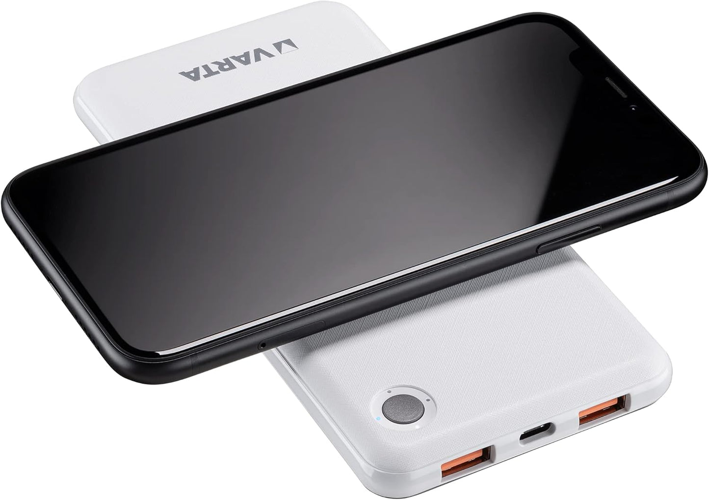Power bank inalámbrico Varta de 10.000 mAh y carga inalambrica