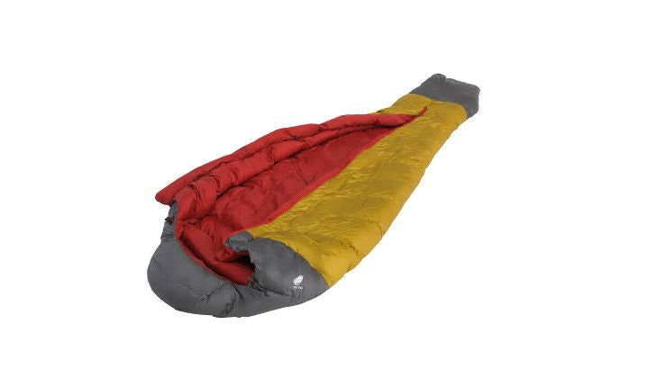 Saco de dormir plumón de pato hidrófugo Robens Couloir 350 -4°C, 795g de peso