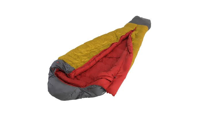 Saco de dormir plumón de pato hidrófugo Robens Couloir 350 -4°C, 795g de peso