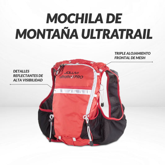 Mochila Joluvi Ultratrail Pro 10 litros