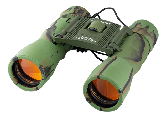 Prismáticos de 16X32 y lente de rubí.