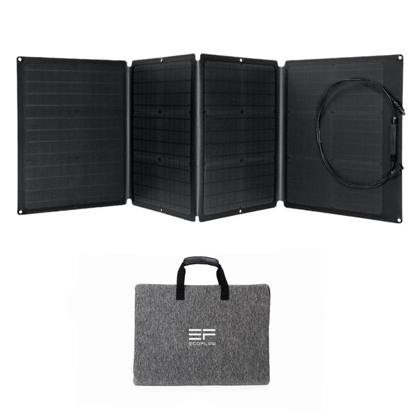 Panel Solar Portátil EcoFlow de 110W – Energía limpia y gratuita en cualquier lugar