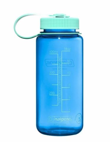 Botella reutilizable 500ml azul claro boca ancha Nalgene Sustain