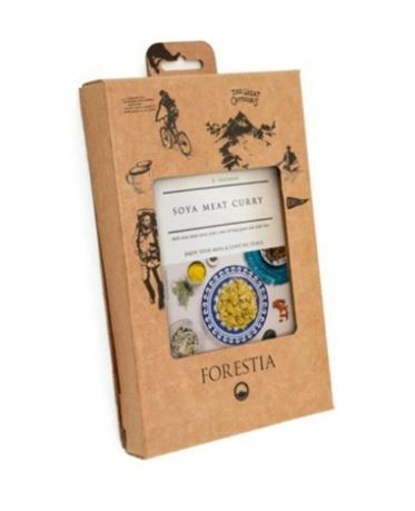 Carne de soja con curry Forestia