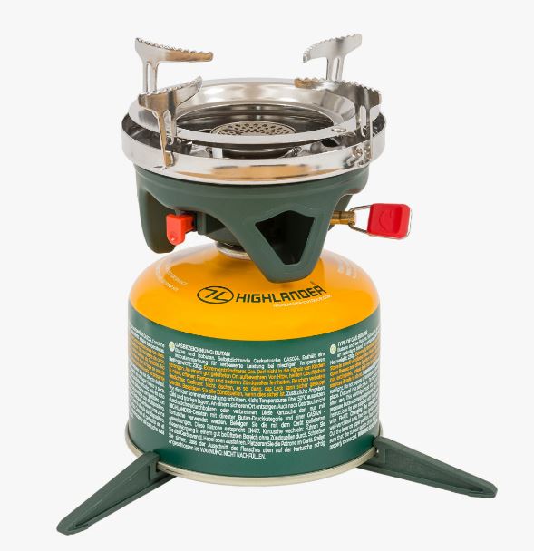 Cocina rápida de gas para camping FastBoil MK 3 1,1 Litros Highlander