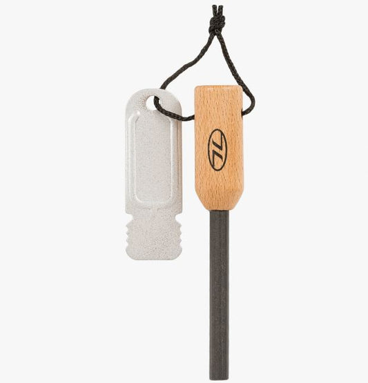 Ferrocerio iniciador de fuego con madera de haya