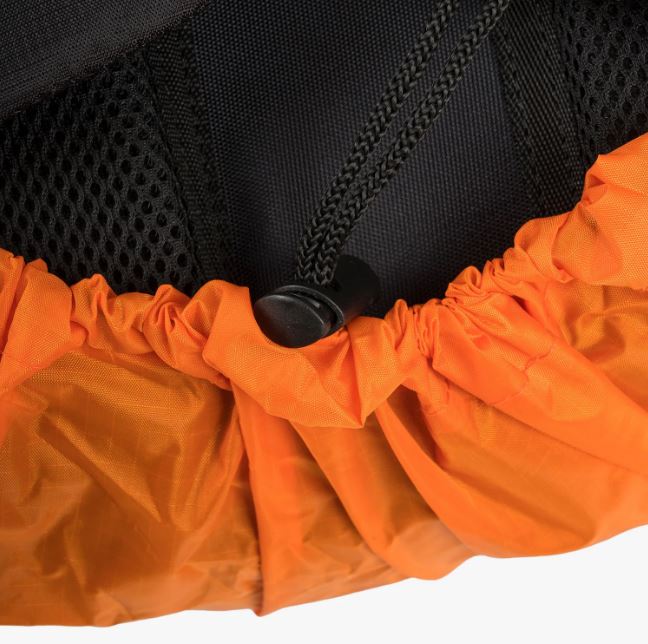 Funda impermeable cubre mochilas 30/50  litros naranja
