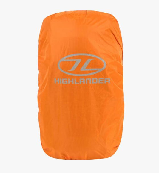 Funda impermeable cubre mochilas 30/50  litros naranja