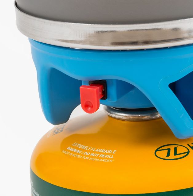 Cocina rápida de gas para camping FastBoil MK 3 1,1 Litros Highlander