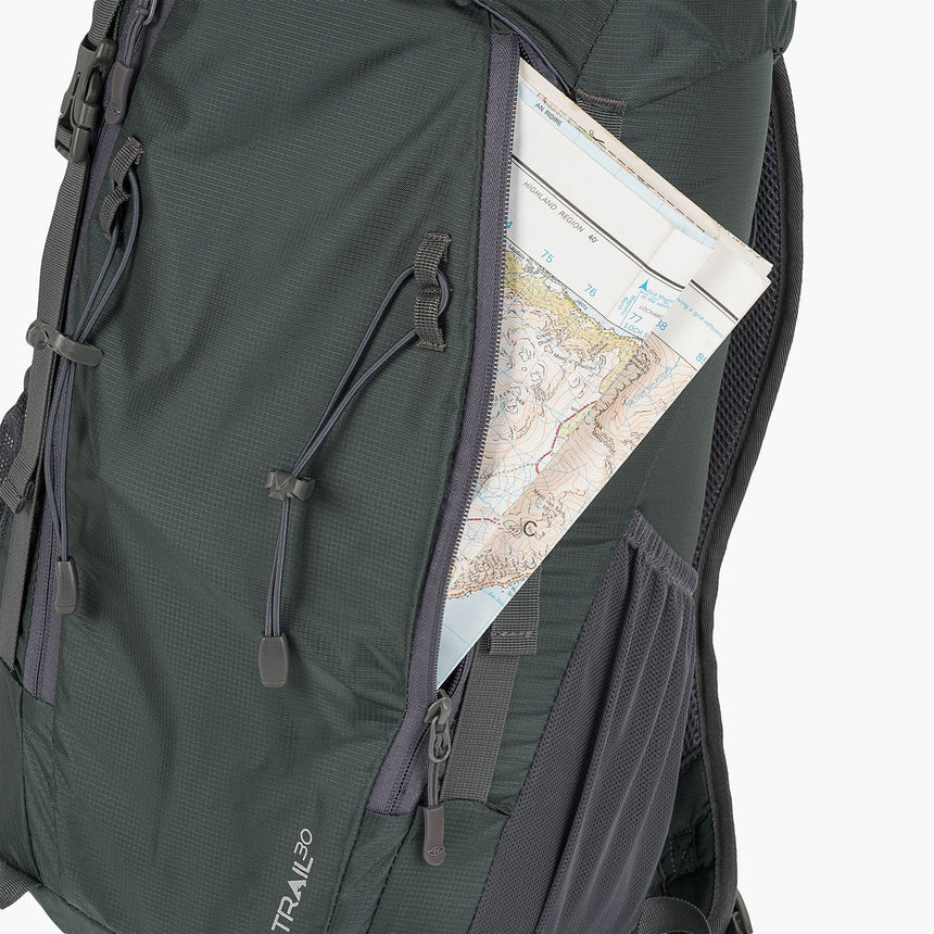 Mochila de senderismo para mujer 30 Litros Highlander Trail.