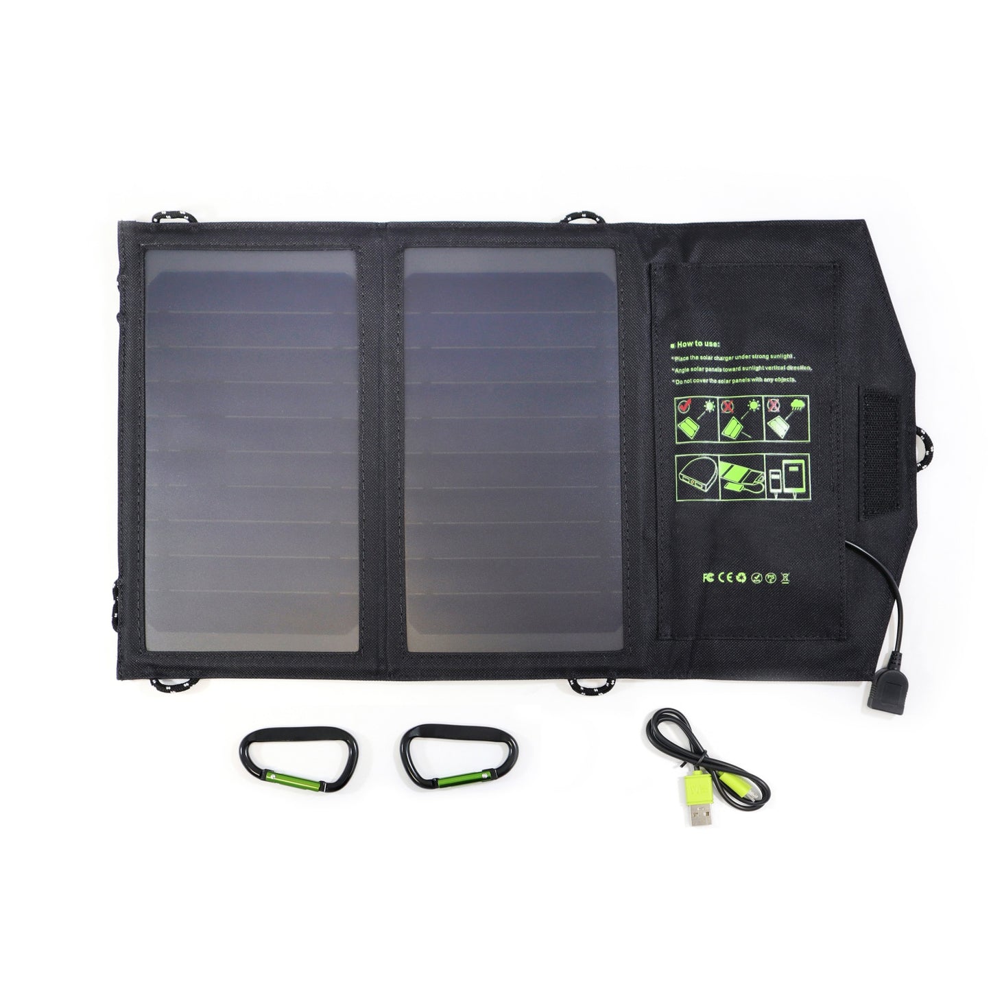 Carregador Solar - Básico - 5V/10W