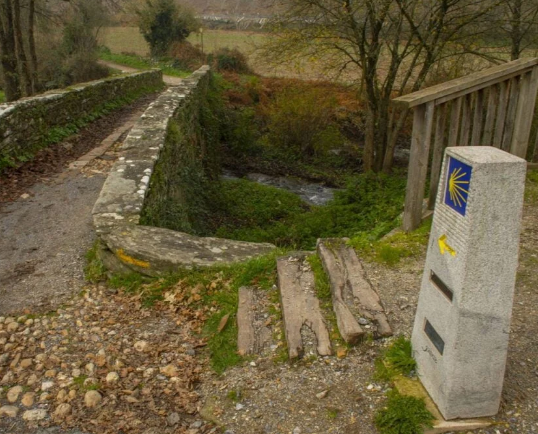 Camino de Santiago. 1ª Etapa Sarria-Portomarín.