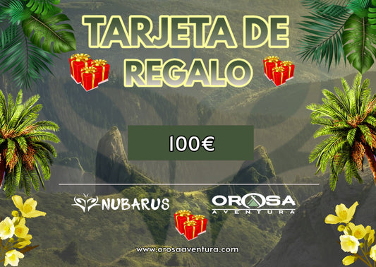Tarjeta de regalo Orosa Aventura.