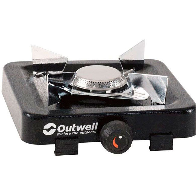 Cocina de camping Outwell Appetizer portátil a gas.