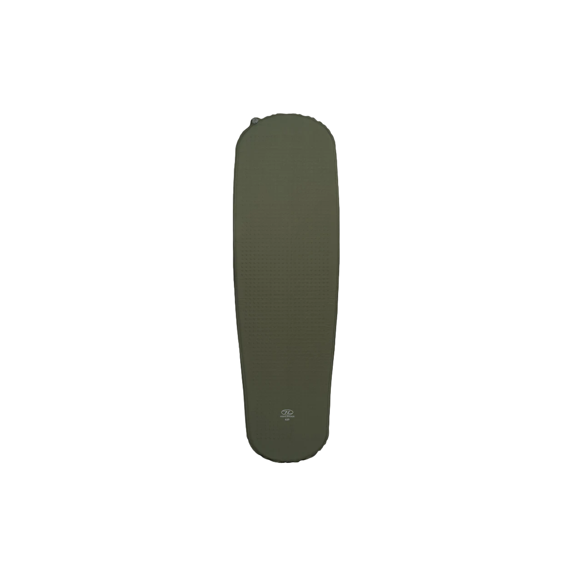 Colchoneta autoinflable KIP MAT oliva - Highlander R value 3.2. 4 estaciones.