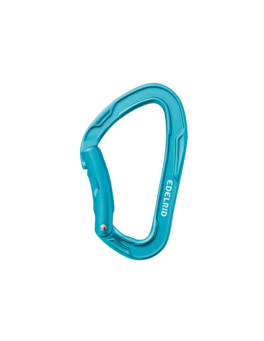 Mission Bent (Icemint) - Mosquetón simple curvo ultraligero