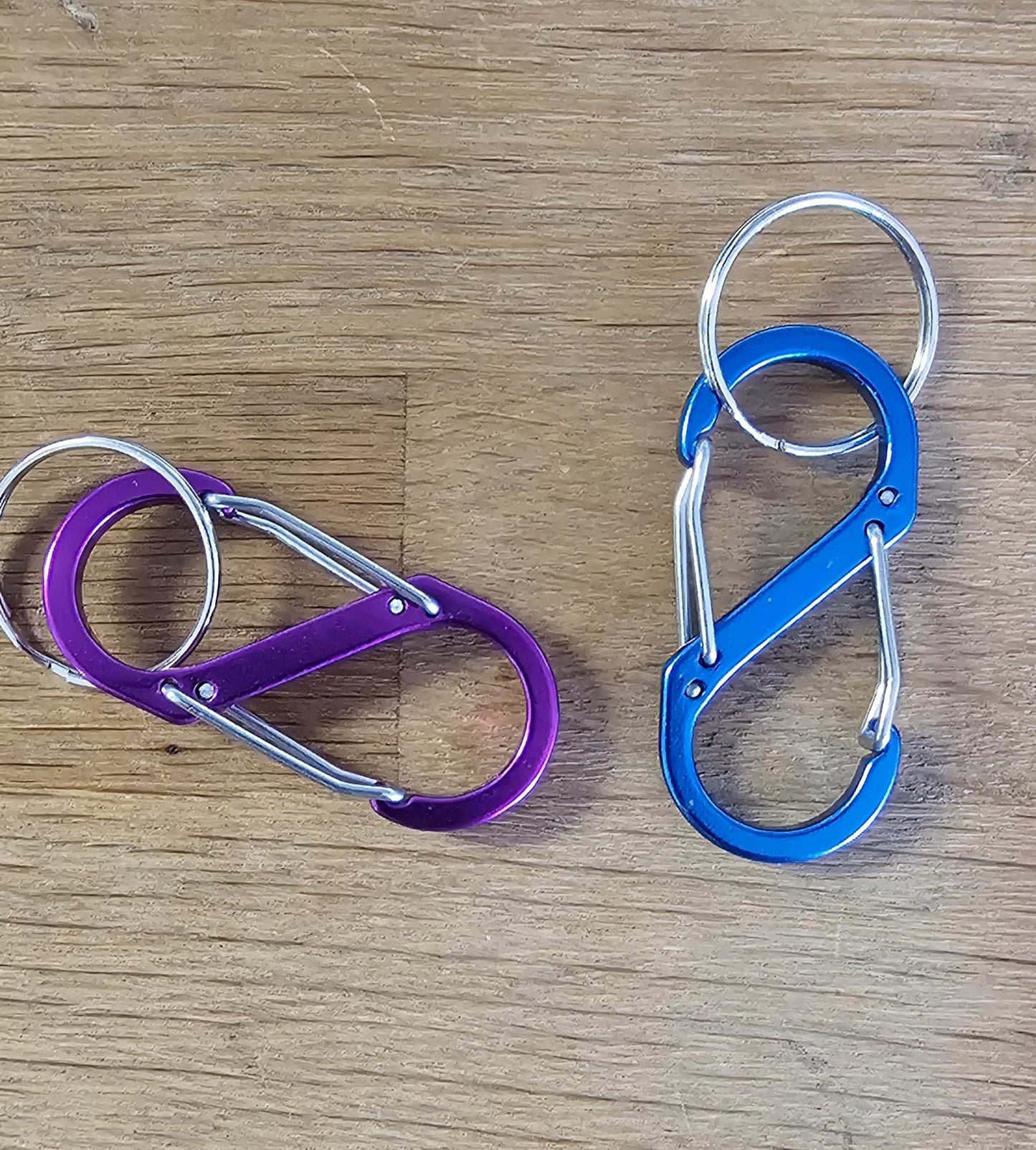 Mosquetón forma de ocho