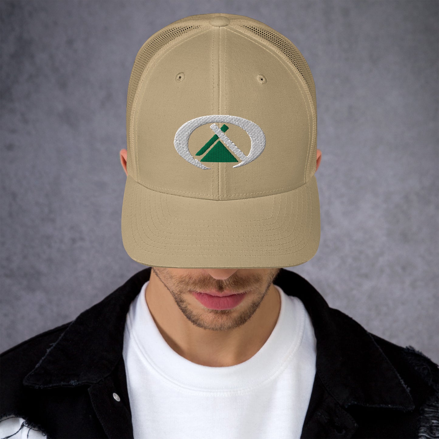 Gorra tipo trucker 3d bordado