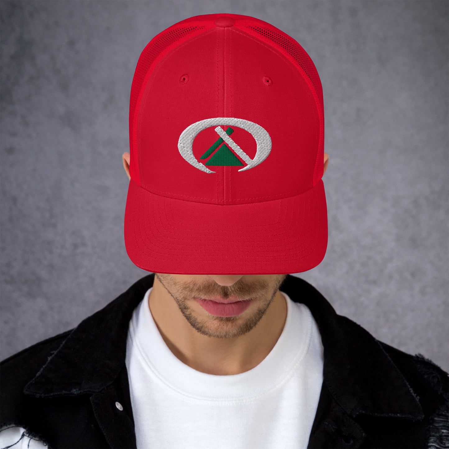 Gorra tipo trucker 3d bordado