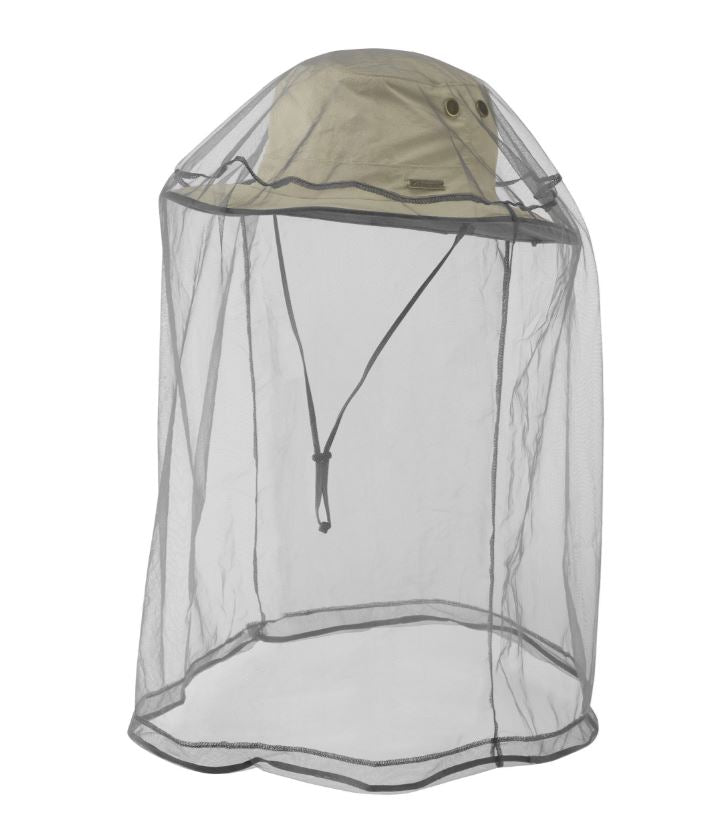 Chapéu de aba larga Bornéu com mosquiteiro e proteção UPF 50+