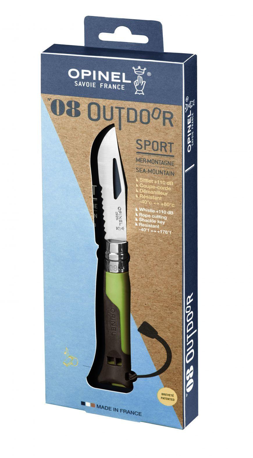 Opinel Nº08 Outdoor Tierra/Verde NORTHVIVOR