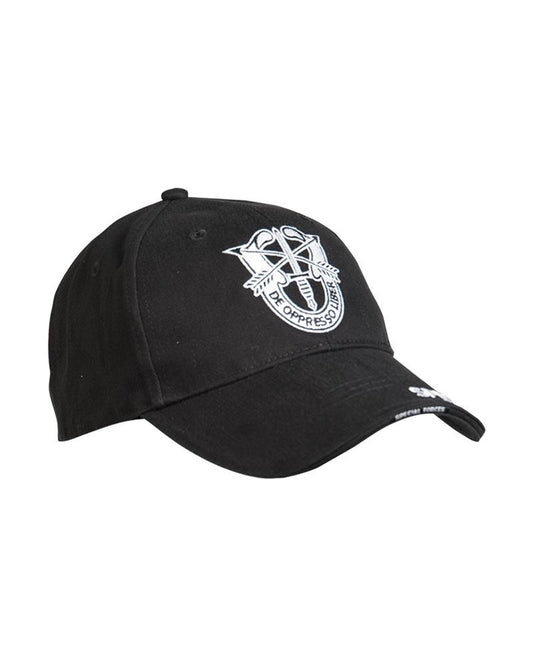 Gorra beisbol negra Fuerzas especiales USA NORTHVIVOR