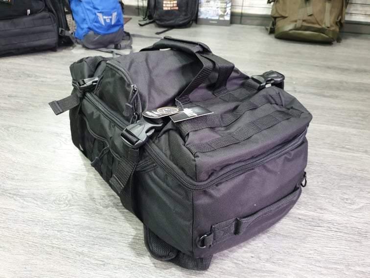 Bolsa táctica de viaje 60L negra NORTHVIVOR