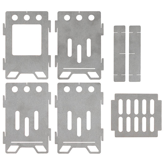 Fogão de cozinha Fox, fogão externo de aço inoxidável