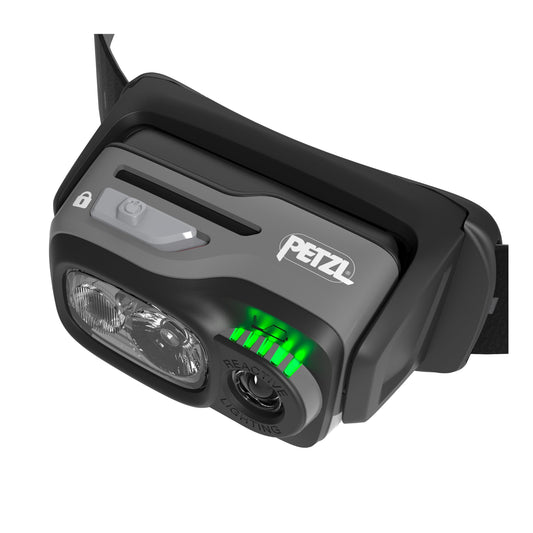 Linterna frontal Petzl  900 Lumens Swift RL Pro negra NORTHVIVOR