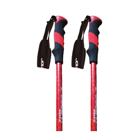 Baston de treking joluvi Naranjo SC rojo