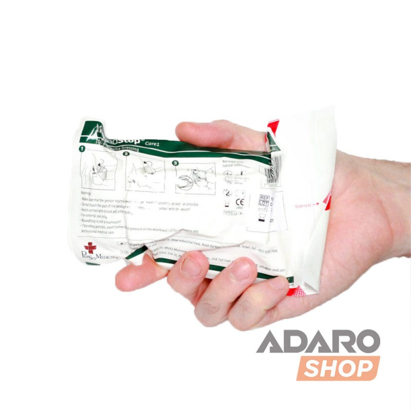 Bandagem compressiva de emergência WoundStop Care