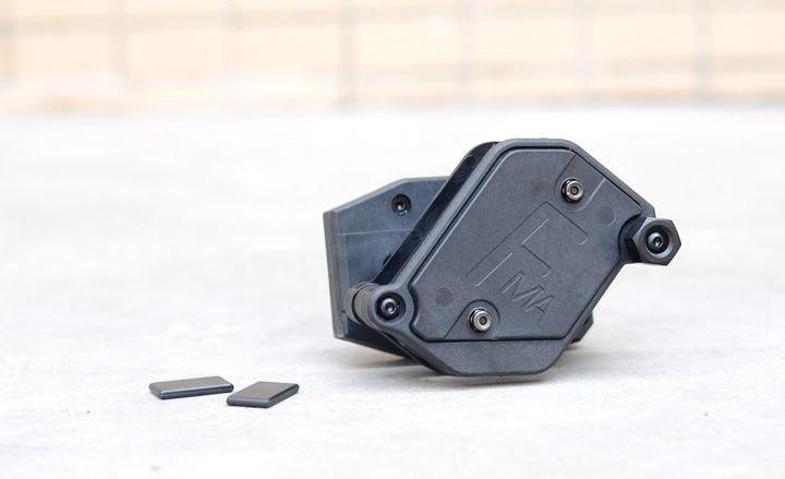Porta cargador IPSC de pistola de velocidad de múltiples ángulos negro NORTHVIVOR