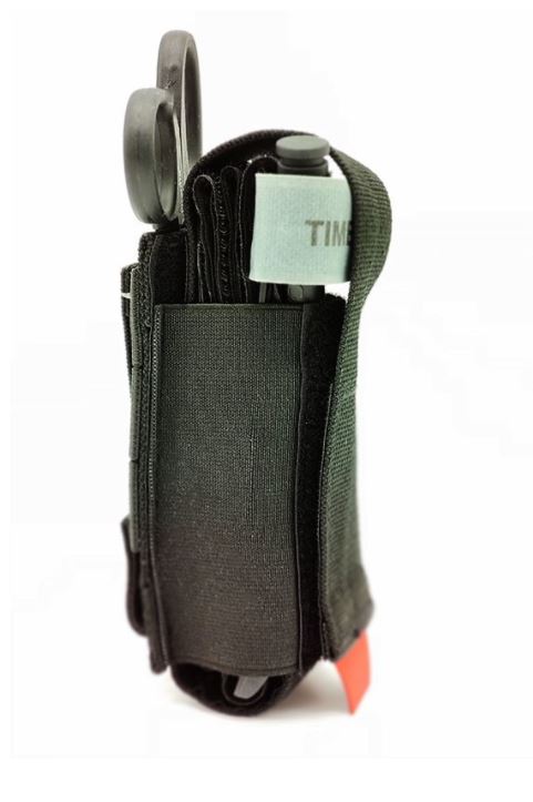 Kit torniquete CAT original + tesoura para trauma Piranha + porta torniquete Cordura