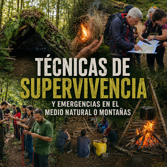 Curso básico de supervivencia y emergencias en el medio natural y montaña ( 8 y 9 de agosto)